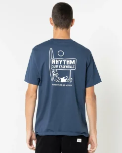 Tops & T-Shirts*Rhythm Siesta T-Shirt Navy