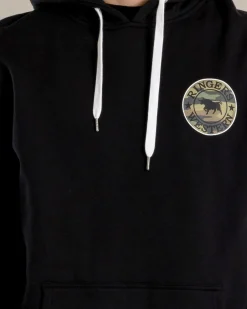 Hoodies & Sweatshirts*Ringers Western Signature Bull Hoodie Black With Camo