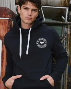 Online Signature Bull Hoodie Hoodies & Sweatshirts