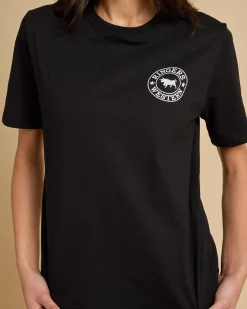 New Signature Bull Loose Fit T-Shirt Women Tops