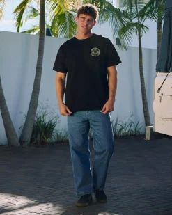 Tops & T-Shirts*Ringers Western Signature Bull Relaxed T-Shirt Black/camo