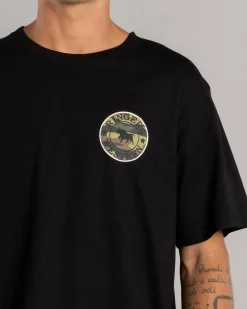 Tops & T-Shirts*Ringers Western Signature Bull Relaxed T-Shirt Black/camo