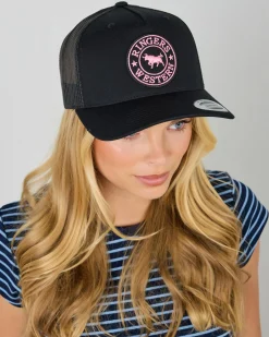 Signature Bull Trucker Cap Women Headwear