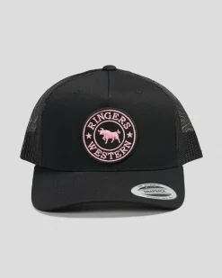 Signature Bull Trucker Cap Women Headwear