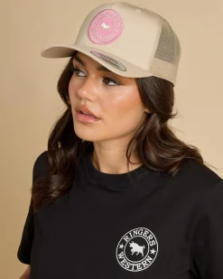 Outlet Signature Bull Trucker Cap Women Headwear