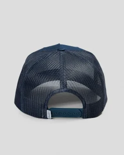 Headwear*Ringers Western Signature Bull Trucker Cap Navy/chocolate