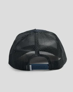 Headwear*Ringers Western Signature Bull Trucker Cap Dark Navy/clay