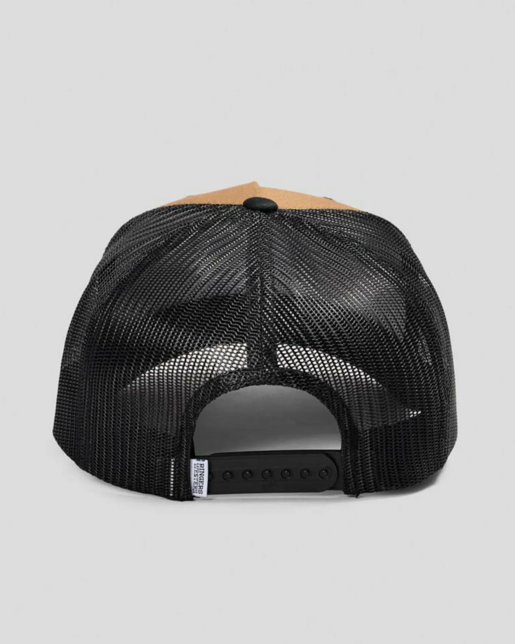 Headwear*Ringers Western Signature Bull Trucker Cap Clay/black