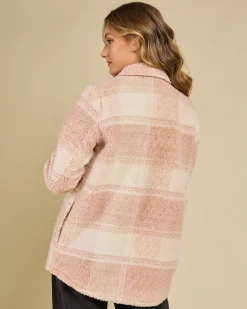 Clearance Silent Sherpa Jacket Women Jackets & Coats