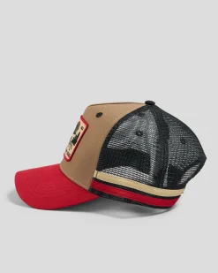 Headwear*Great Northern Simple Life Trucker Cap Rust