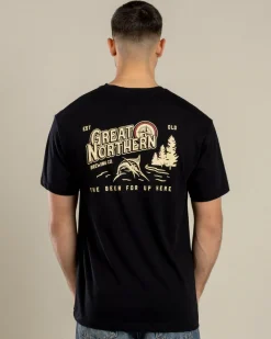 Tops & T-Shirts*Great Northern Simple Life T-Shirt Black