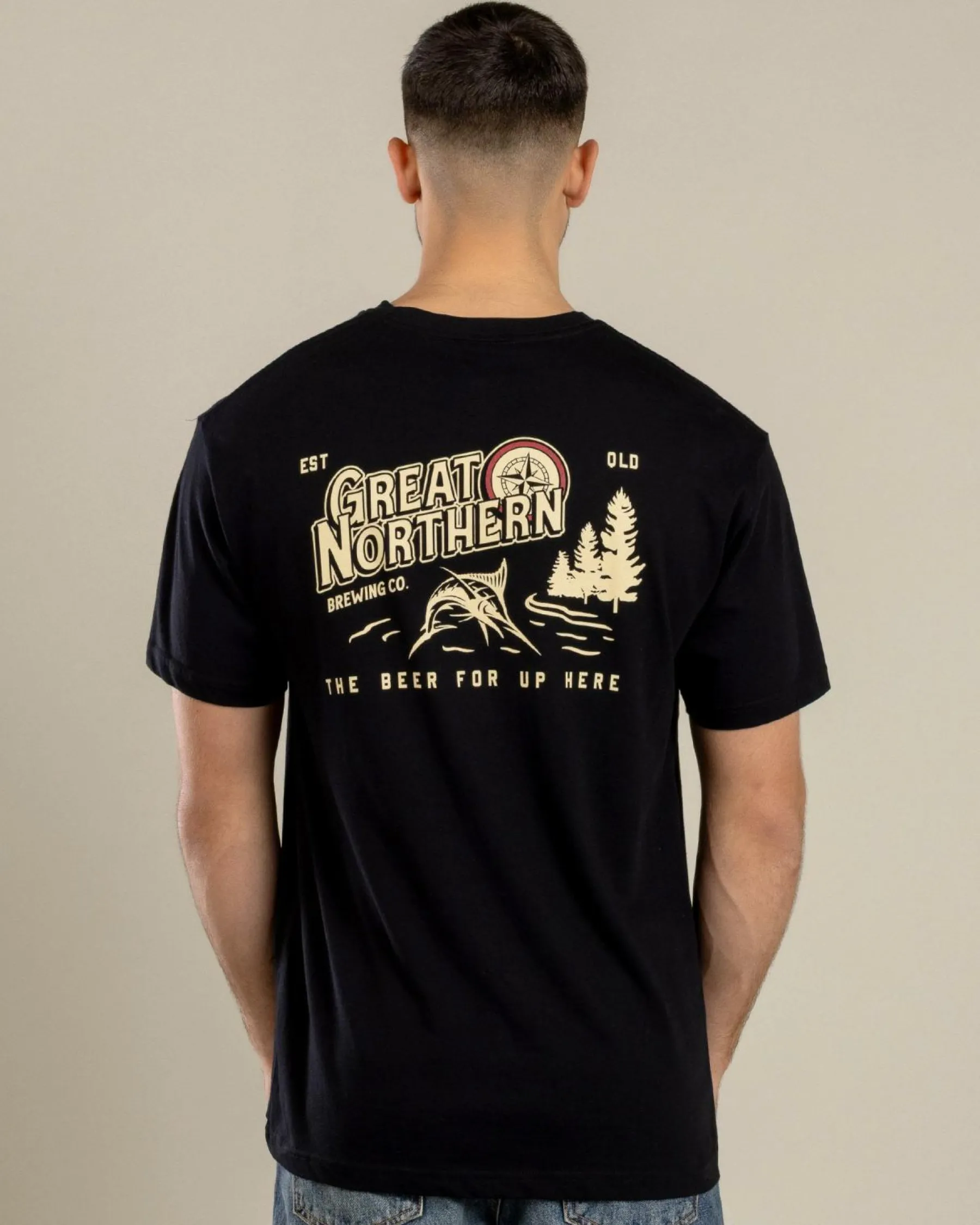Tops & T-Shirts*Great Northern Simple Life T-Shirt Black