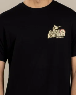 Tops & T-Shirts*Great Northern Simple Life T-Shirt Black