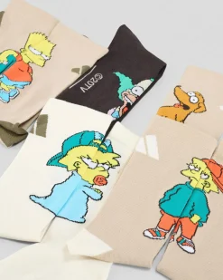 Online Simpsons 5 Pack Socks Socks