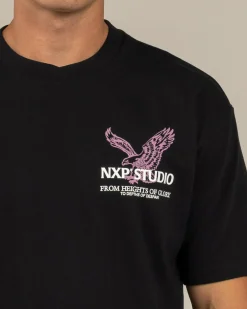 Tops & T-Shirts*Nena & Pasadena Simulation Box Fit T-Shirt Jet Black