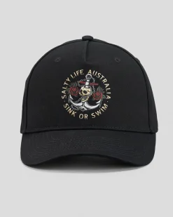 Sale Sink or Swim Snapback Cap Headwear