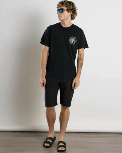 Tops & T-Shirts*Salty Life Sink or Swim T-Shirt Navy Acid