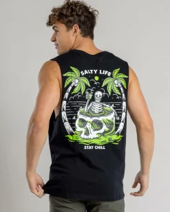 Hot Sip and Relax Muscle Tank Tops & T-Shirts