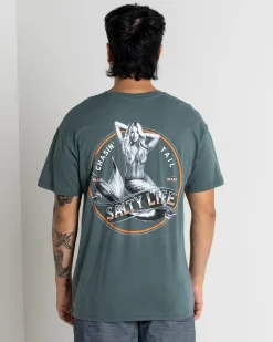 Tops & T-Shirts*Salty Life Siren T-Shirt Green