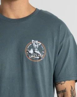 Tops & T-Shirts*Salty Life Siren T-Shirt Green