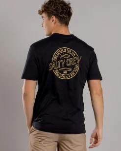 Tops & T-Shirts*Salty Crew Skewed Premium T-Shirt Black