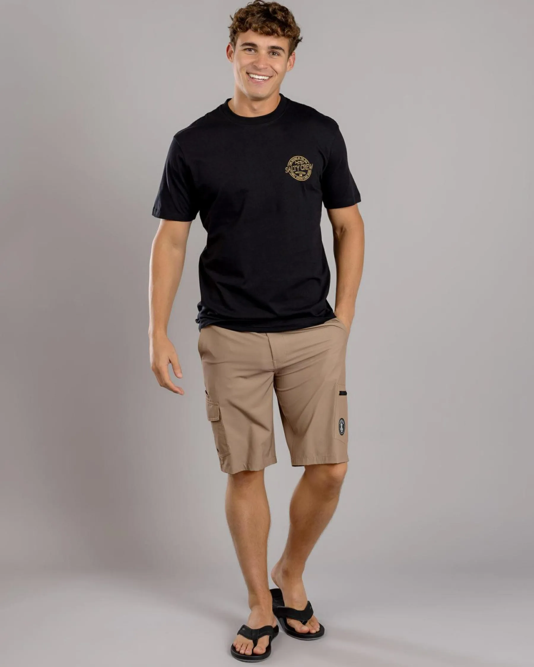 Tops & T-Shirts*Salty Crew Skewed Premium T-Shirt Black