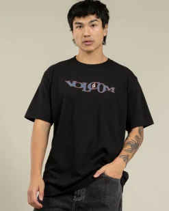 Tops & T-Shirts*Volcom Skidder T-Shirt Black