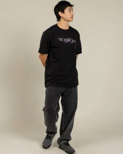 Tops & T-Shirts*Volcom Skidder T-Shirt Black