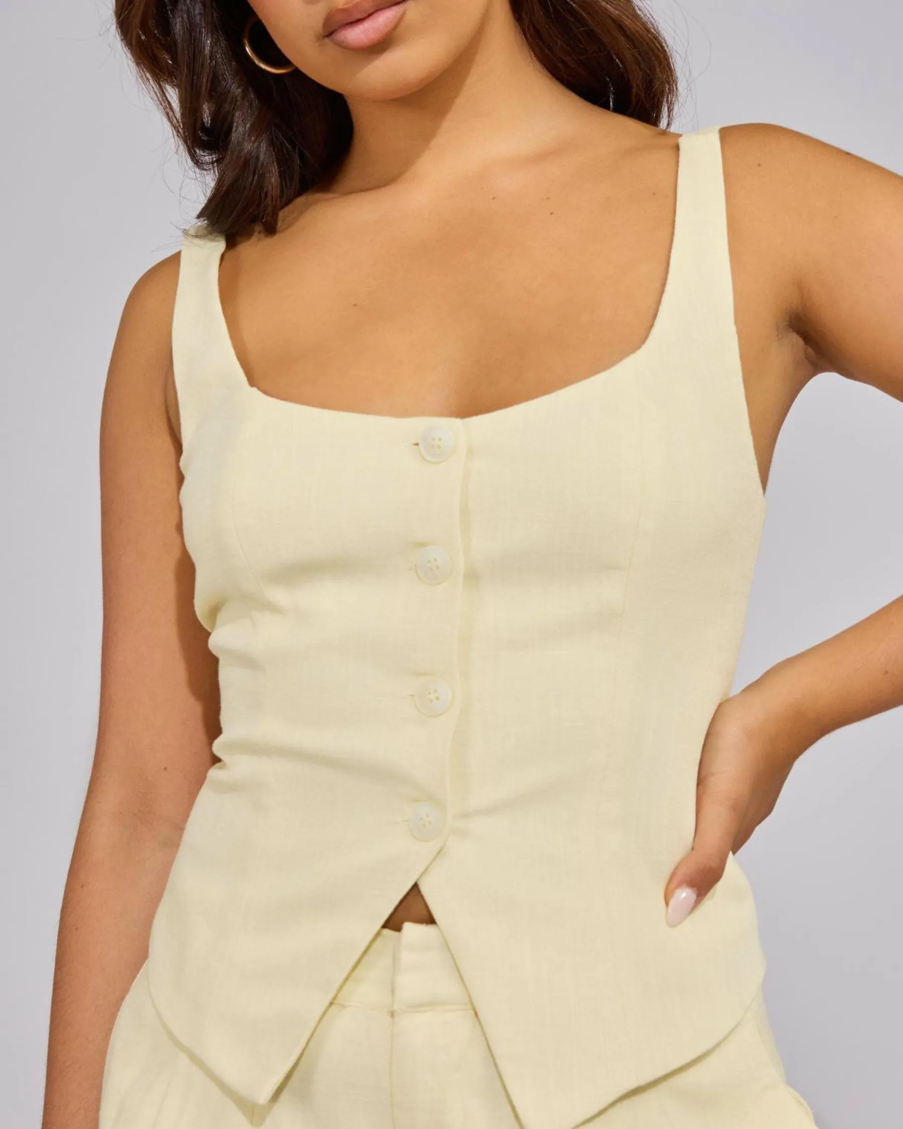 Outlet Skye Vanessa Vest Women Sets|Linen Blend