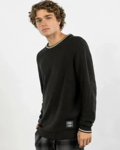 Hot Skyliner Tipped Crew Knit Jumper Hoodies & Sweatshirts|Knitwear