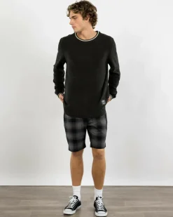 Hot Skyliner Tipped Crew Knit Jumper Hoodies & Sweatshirts|Knitwear