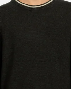 Hot Skyliner Tipped Crew Knit Jumper Hoodies & Sweatshirts|Knitwear