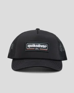 Headwear*Quiksilver Slab Drifter Trucker Cap True Black