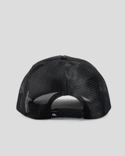 Headwear*Quiksilver Slab Drifter Trucker Cap True Black