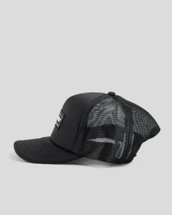 Headwear*Quiksilver Slab Drifter Trucker Cap True Black