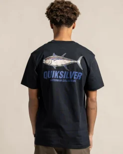 Tops & T-Shirts*Quiksilver Slack Tide T-Shirt Black