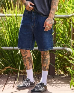 Denim|Shorts & Bottoms*Thrills Slacker Denim Shorts Rinsed Ink