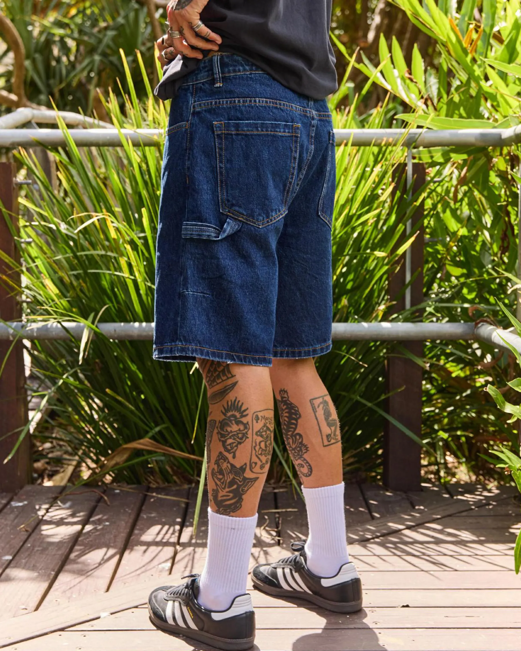 Denim|Shorts & Bottoms*Thrills Slacker Denim Shorts Rinsed Ink
