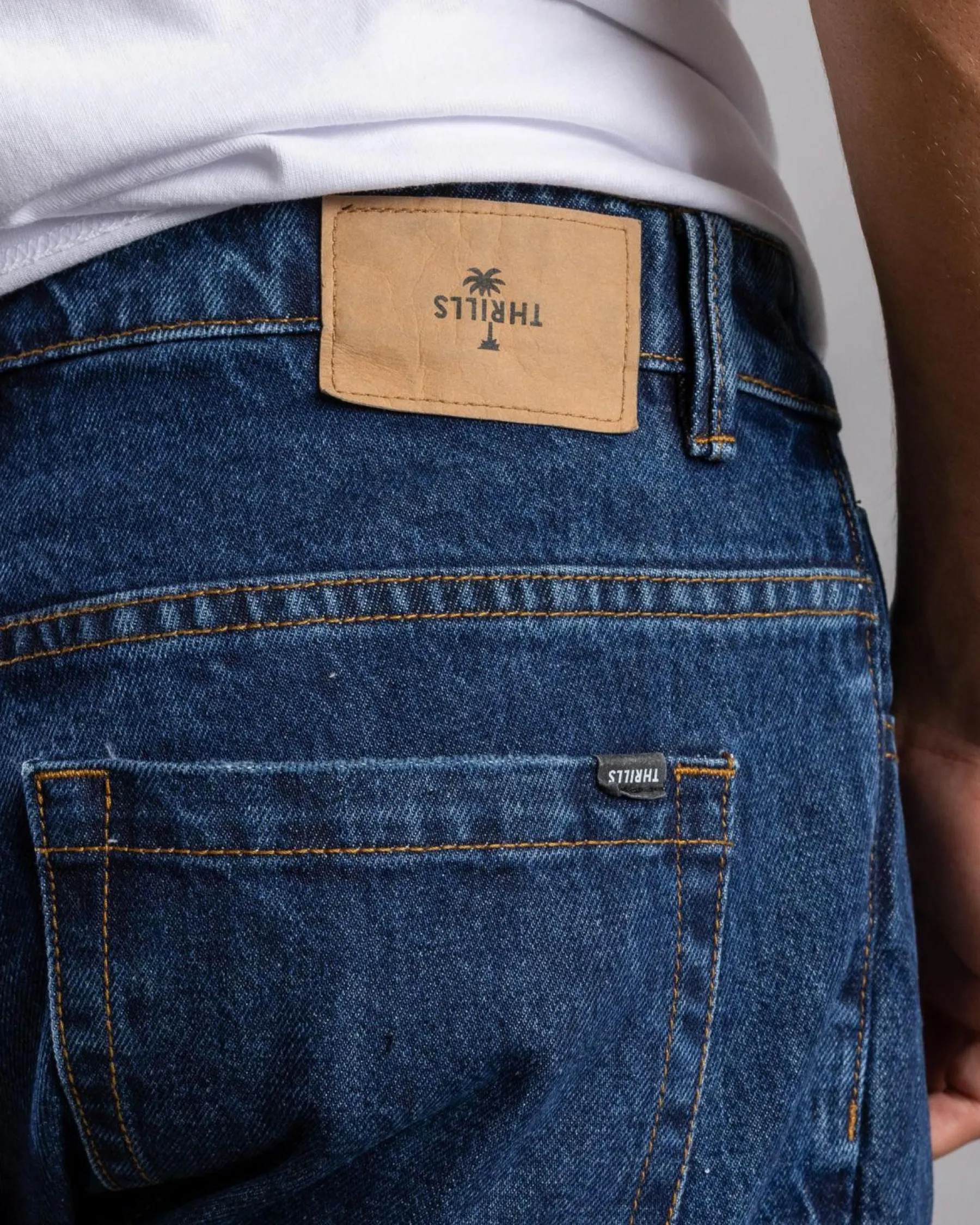 Denim|Shorts & Bottoms*Thrills Slacker Denim Shorts Rinsed Ink