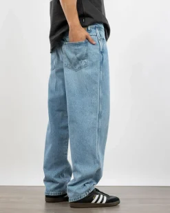 Denim|Shorts & Bottoms*Wrangler Slacker Relaxed Straight Jeans Retro Blue