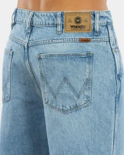 Denim|Shorts & Bottoms*Wrangler Slacker Relaxed Straight Jeans Retro Blue