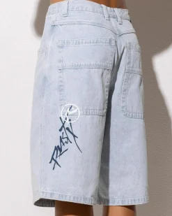 Hot Slappa Denim Shorts Shorts & Bottoms|Denim