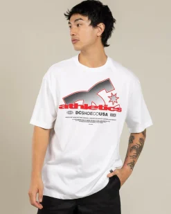 Tops & T-Shirts*DC Shoes Slathletic T-Shirt White