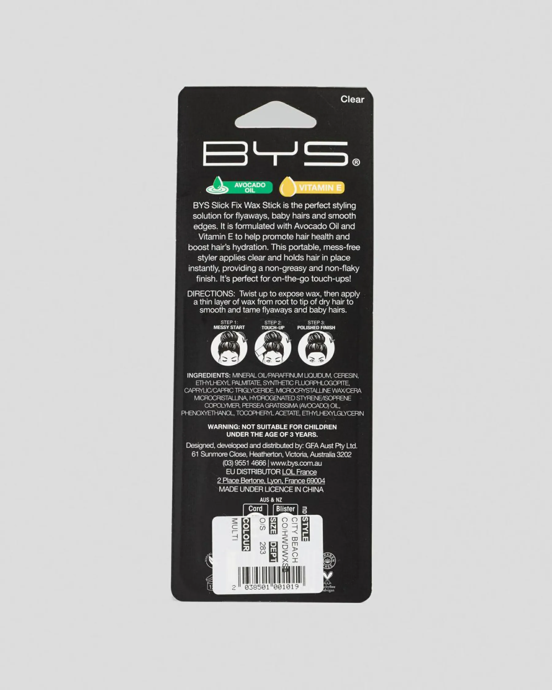 Face & Body*Mooloola Slick Fix Hair Wax Stick Multi