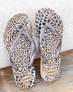Outlet Slim Animal Thongs Women Flip Flops