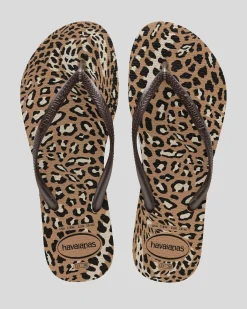 Outlet Slim Animal Thongs Women Flip Flops