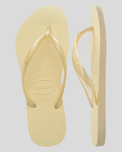 Clearance Slim Basic Thongs Women Flip Flops