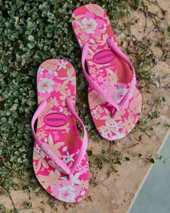 Outlet Slim Ditsy Bloom Thongs Women Flip Flops