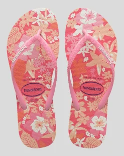 Outlet Slim Ditsy Bloom Thongs Women Flip Flops