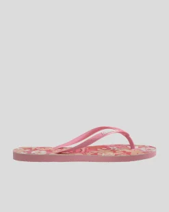 Outlet Slim Ditsy Bloom Thongs Women Flip Flops